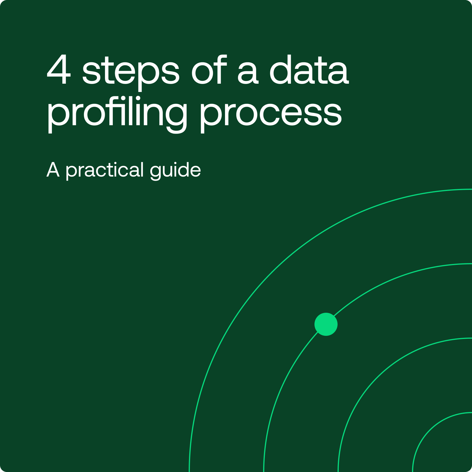 4 Steps of the data profiling process - Telmai